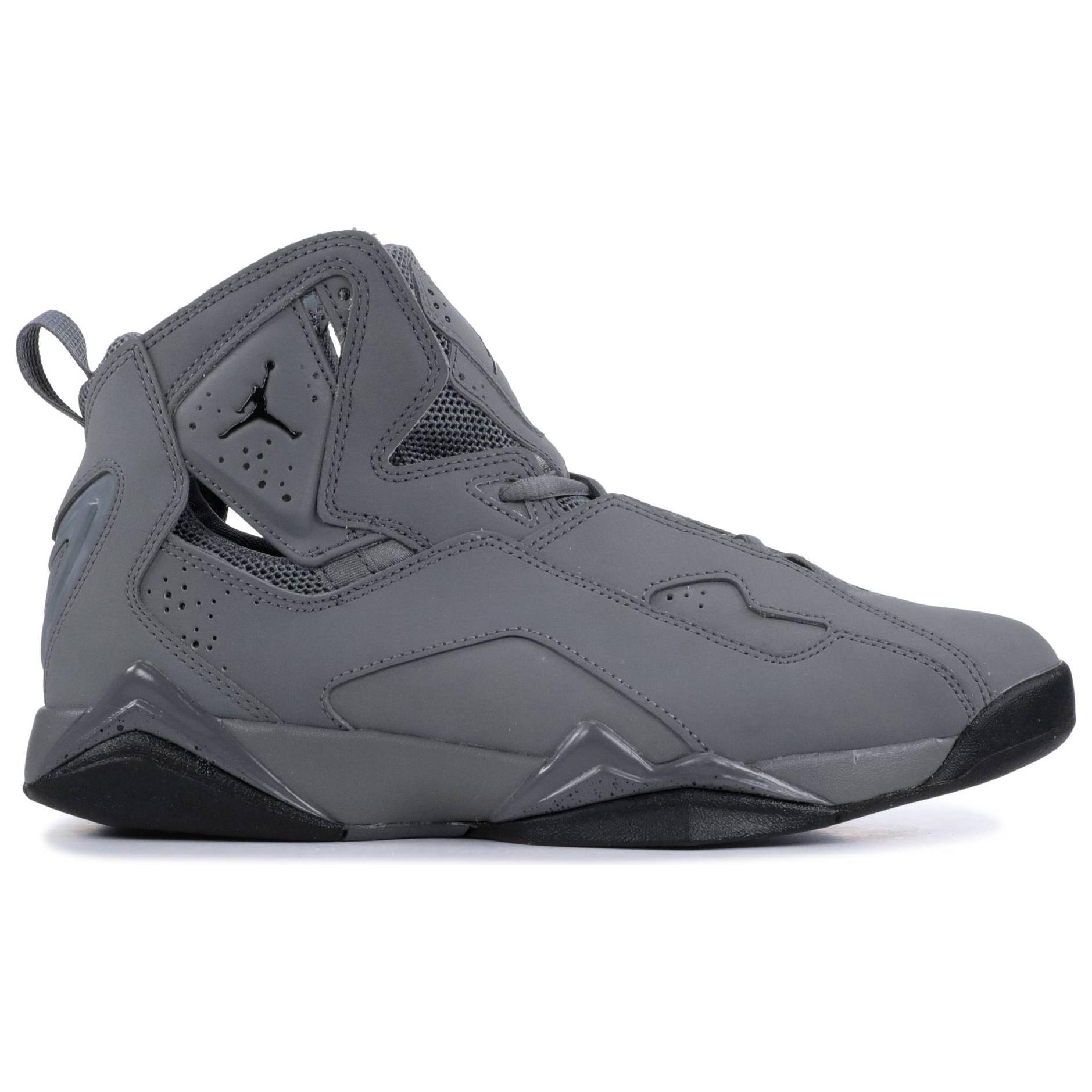 Order Air Jordan True Flight Mid 'Cool Grey Black' Pria Sepatu Olahraga 342964-027