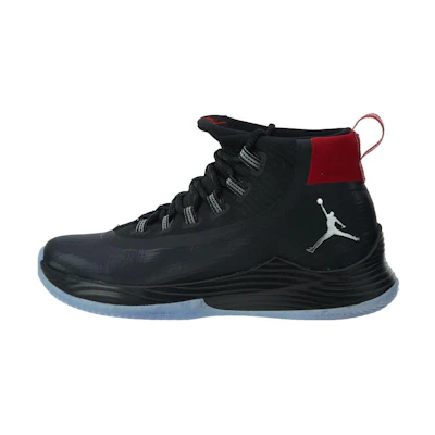 Jordan Ultra Fly 2 Black/Metallic Silver ‘Gym Red