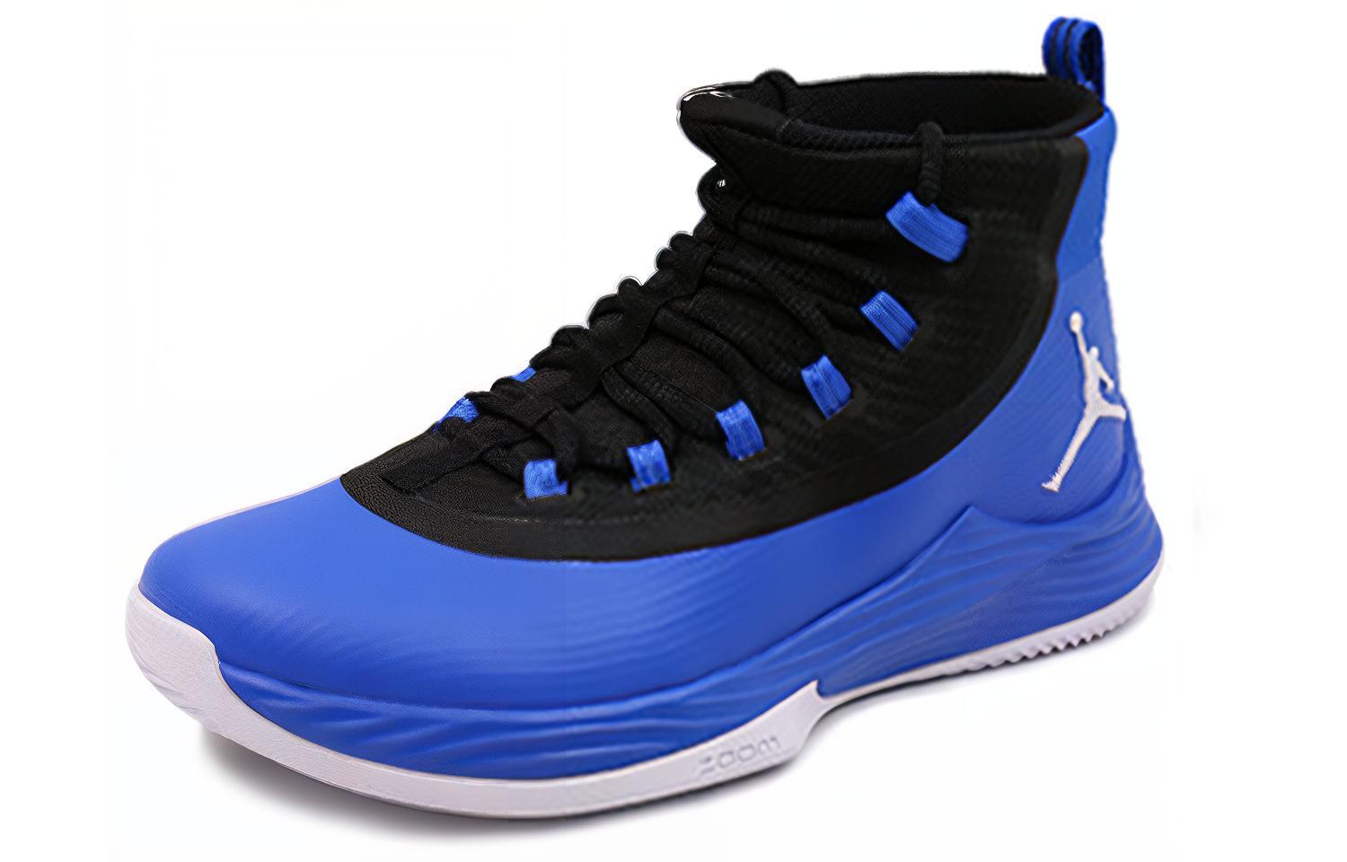 Lookbook Air Jordan Ultra Fly 2 X ''Blau Weiß Schwarz'' 914479-402