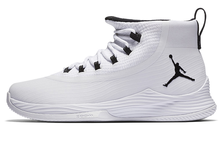 Buy Jordan Ultra Fly 2 中幫 復古籃球鞋 男款 白黑
