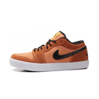 Jordan V1 Retro Mens Black Orange