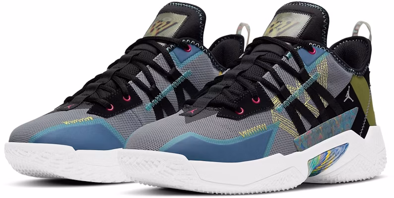 Air Jordan Westbrook One Take 2 'Abu Serigala Multi' CW2458-003 Lookbook Air Jordan Westbrook One Take 2 'Abu Serigala Multi' CW2458-003