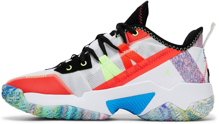 Air Jordan 威斯布魯克 One Take 2 PF 'White Multi' CW2458-101 Lookbook Air Jordan 威斯布魯克 One Take 2 PF 'White Multi' CW2458-101