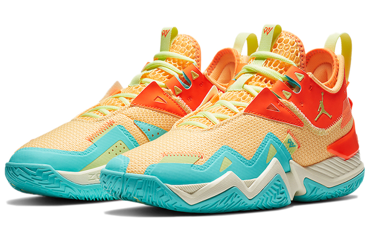 Lookbook Air Jordan Westbrook One Take 'Mango Aqua' Zapatillas Baloncesto CJ0780-800