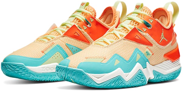 Air Jordan Westbrook One Take PF 'Melon Tint' - Kasut Lelaki Warna Melon CJ0781-800 Lookbook Air Jordan Westbrook One Take PF 'Melon Tint' - Kasut Lelaki Warna Melon CJ0781-800