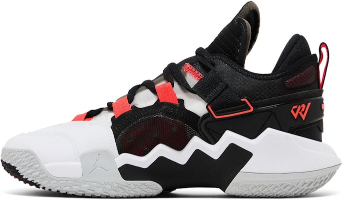 Air Jordan Why Not .5 PF '白色 亮红色 黑色' DC3638-160 Lookbook Air Jordan Why Not .5 PF '白色 亮红色 黑色' DC3638-160