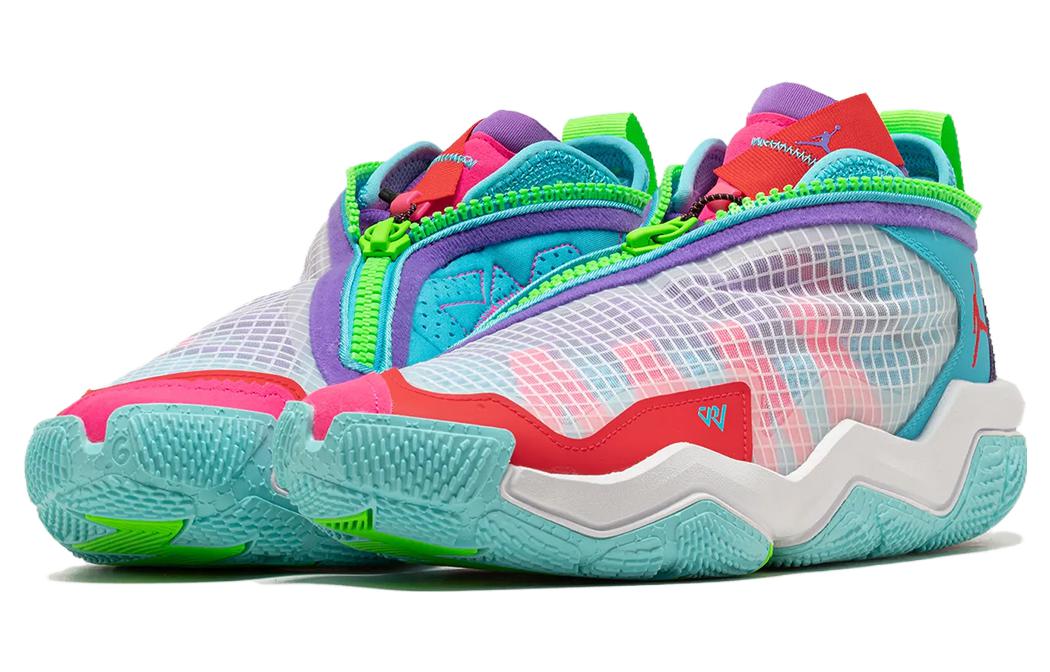 Lookbook Air Jordan Why Not .6 PF '白色警报红蓝葡萄' DV1249-100