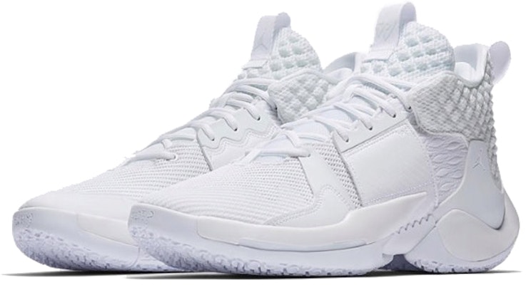 Air Jordan Why Not Zer0.2 'Triple White' bv6352-101 Lookbook Air Jordan Why Not Zer0.2 'Triple White' bv6352-101