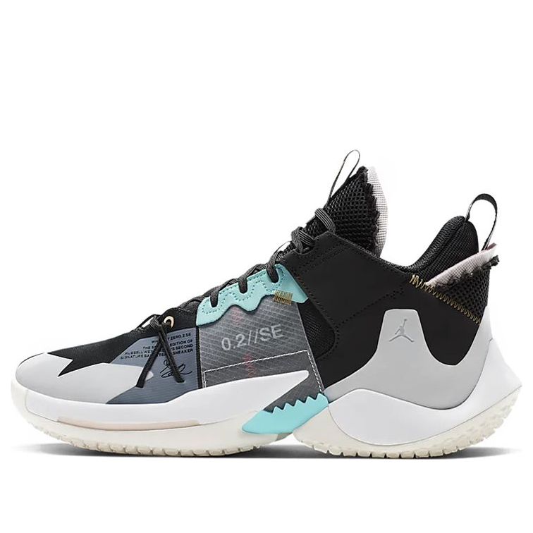 Air Jordan Why Not Zer0.2 SE 'Black Vast Grey' AV4126-001/AQ3562-001