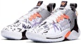Lookbook Air Jordan Why Not Zer0.2 SE PF 'Orange Pulse' Lelaki Wanita Sneakers AV4126-101