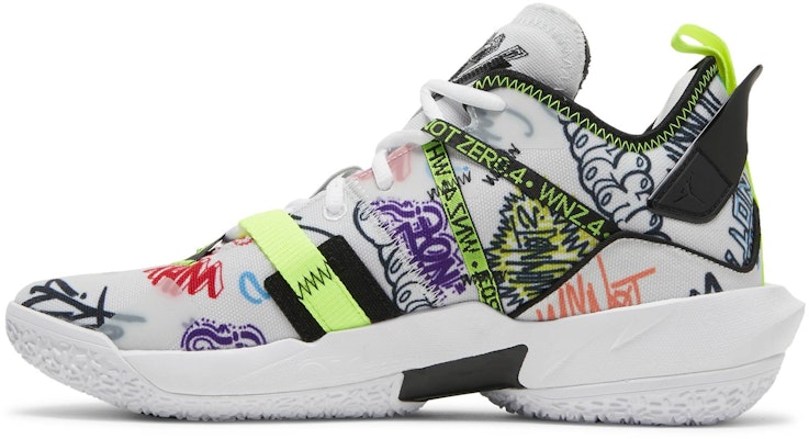 Air Jordan Why Not Zer0.4 'Graffiti' DD4887-007 Lookbook Air Jordan Why Not Zer0.4 'Graffiti' DD4887-007