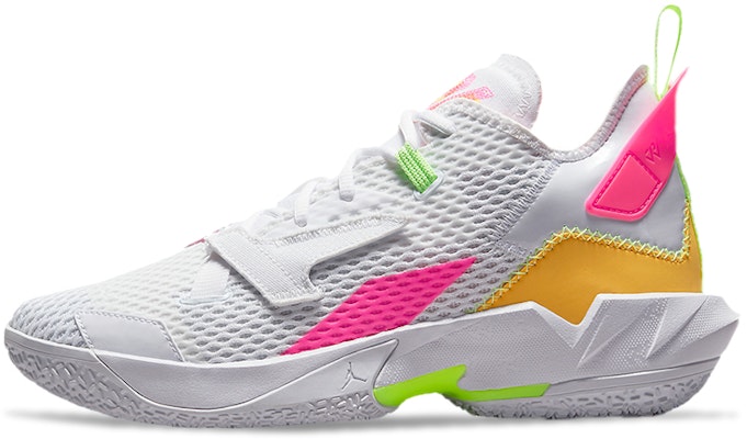 Air Jordan Why Not Zer0.4 'White Citron Pulse Hyper Pink' CQ4230-102 Buy Air Jordan Why Not Zer0.4 'White Citron Pulse Hyper Pink' CQ4230-102