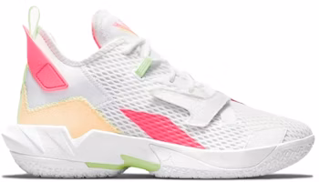 Air Jordan Why Not Zer0.4 'White Citron Pulse Hyper Pink' CQ4230-102 Air Jordan Why Not Zer0.4 'White Citron Pulse Hyper Pink' CQ4230-102