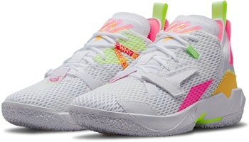 Air Jordan Why Not Zer0.4 'Putih Citron Pulse Hyper Pink' CQ4230-102 Lookbook Air Jordan Why Not Zer0.4 'Putih Citron Pulse Hyper Pink' CQ4230-102