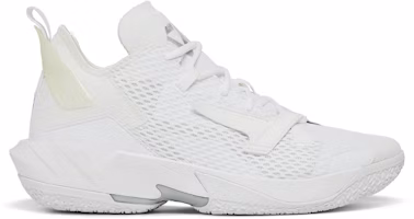 Air Jordan Why Not Zer0.4 PF 'White Metallic Silver' CQ4231-101 Air Jordan Why Not Zer0.4 PF 'White Metallic Silver' CQ4231-101