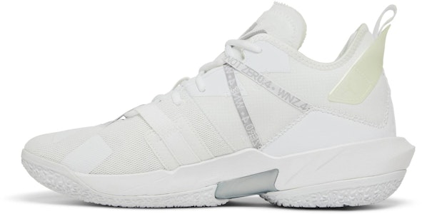 Air Jordan Why Not Zer0.4 PF 'Putih Perak Metalik' CQ4231-101 Lookbook Air Jordan Why Not Zer0.4 PF 'Putih Perak Metalik' CQ4231-101