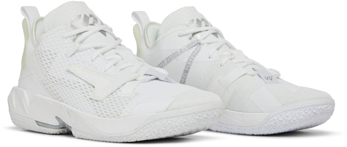 Air Jordan Why Not Zer0.4 PF 'Putih Perak Metalik' CQ4231-101 Cheap Air Jordan Why Not Zer0.4 PF 'Putih Perak Metalik' CQ4231-101