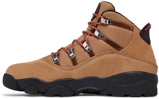 喬丹 Air Jordan 6 Rings 減震防滑 高筒 復古籃球鞋 男款 棕色 Lookbook 喬丹 Air Jordan 6 Rings 減震防滑 高筒 復古籃球鞋 男款 棕色