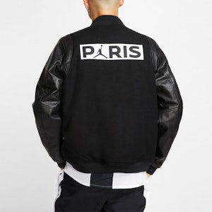 Chaqueta Varsity Negra Air Jordan x PSG Paris Saint-Germain. BQ8363-010 Purchase Chaqueta Varsity Negra Air Jordan x PSG Paris Saint-Germain. BQ8363-010