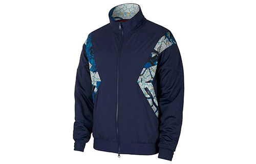 Air Jordan RW Flight Woven Windbreaker Jacket Deep Navy Blue AV4752-410