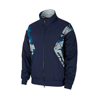 Air Jordan RW Flight Woven Windbreaker Jacket Deep Navy Blue AV4752-410