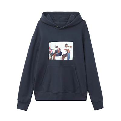 Air Jordan Trophy Room Blue Graphic Hoodie Casual Training Sweater DR2953-410