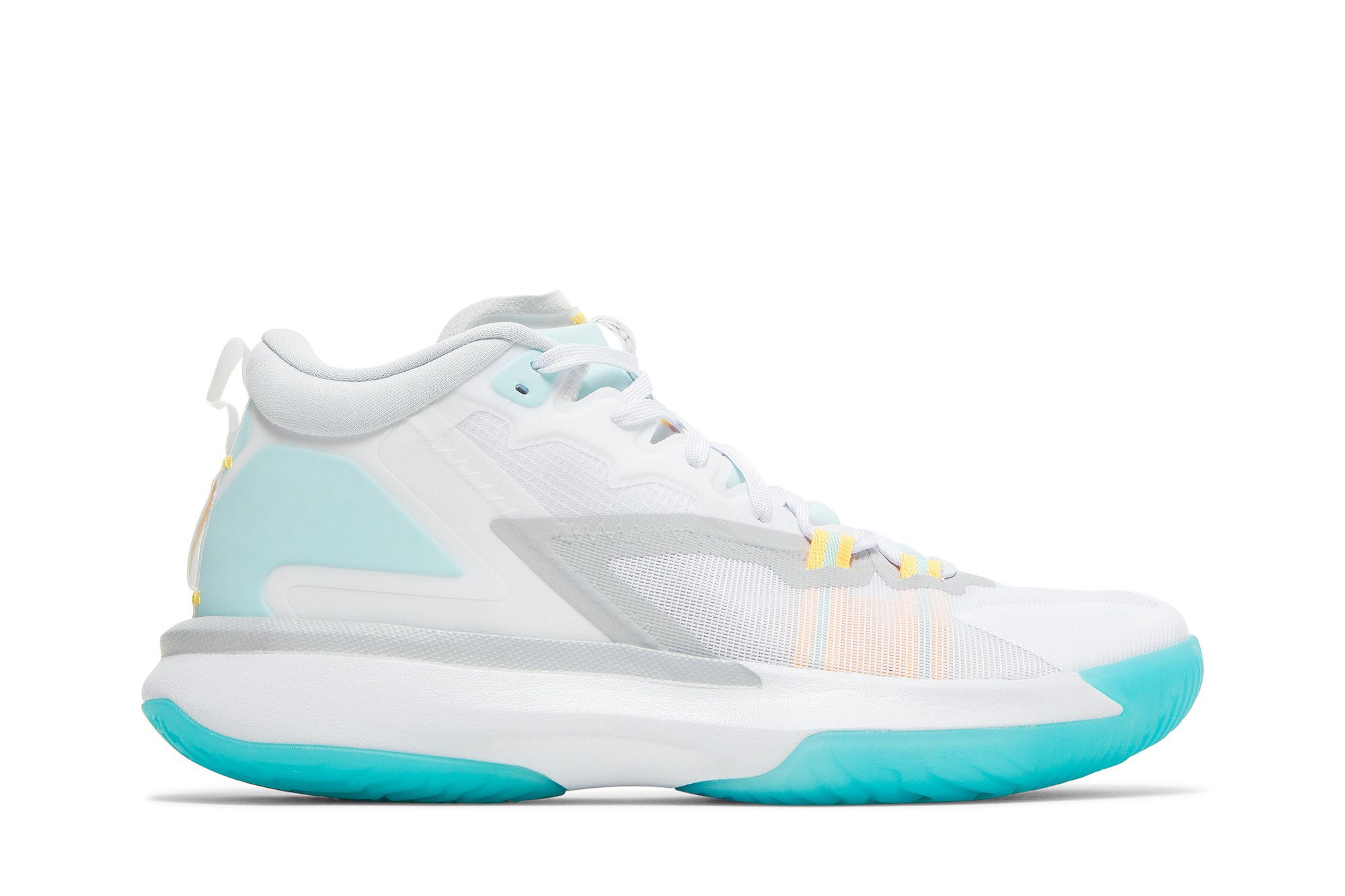 Air Jordan Zion 1 'White Dynamic Turquoise' DA3130-101