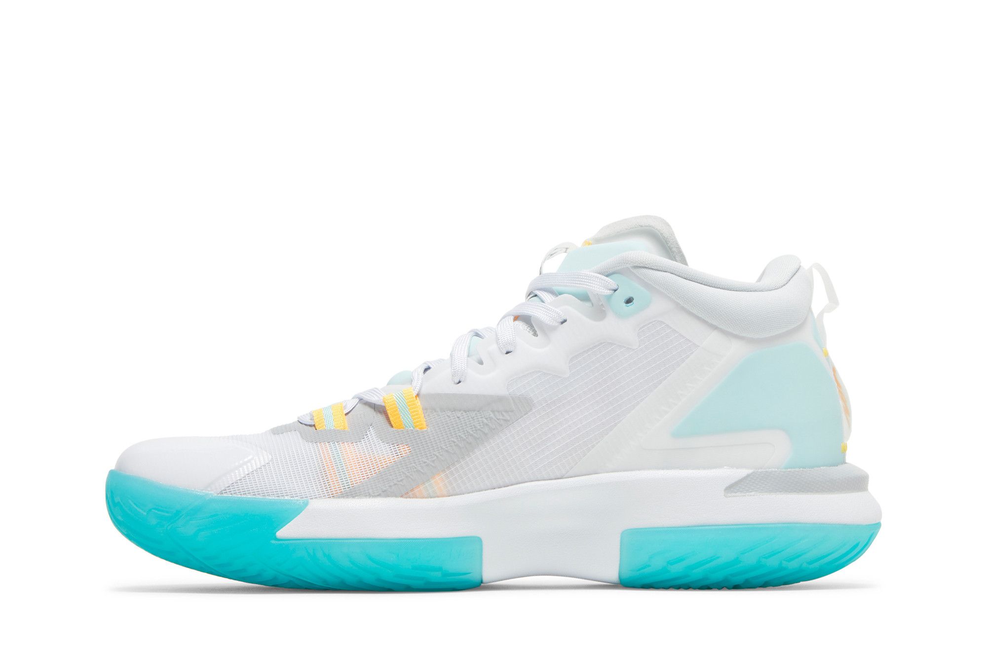 Shop Air Jordan Zion 1 '白色 动态绿松石' DA3130-101