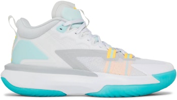 Air Jordan Zion 1 PF 'White Dynamic Turquoise' DA3129-101 Air Jordan Zion 1 PF 'White Dynamic Turquoise' DA3129-101