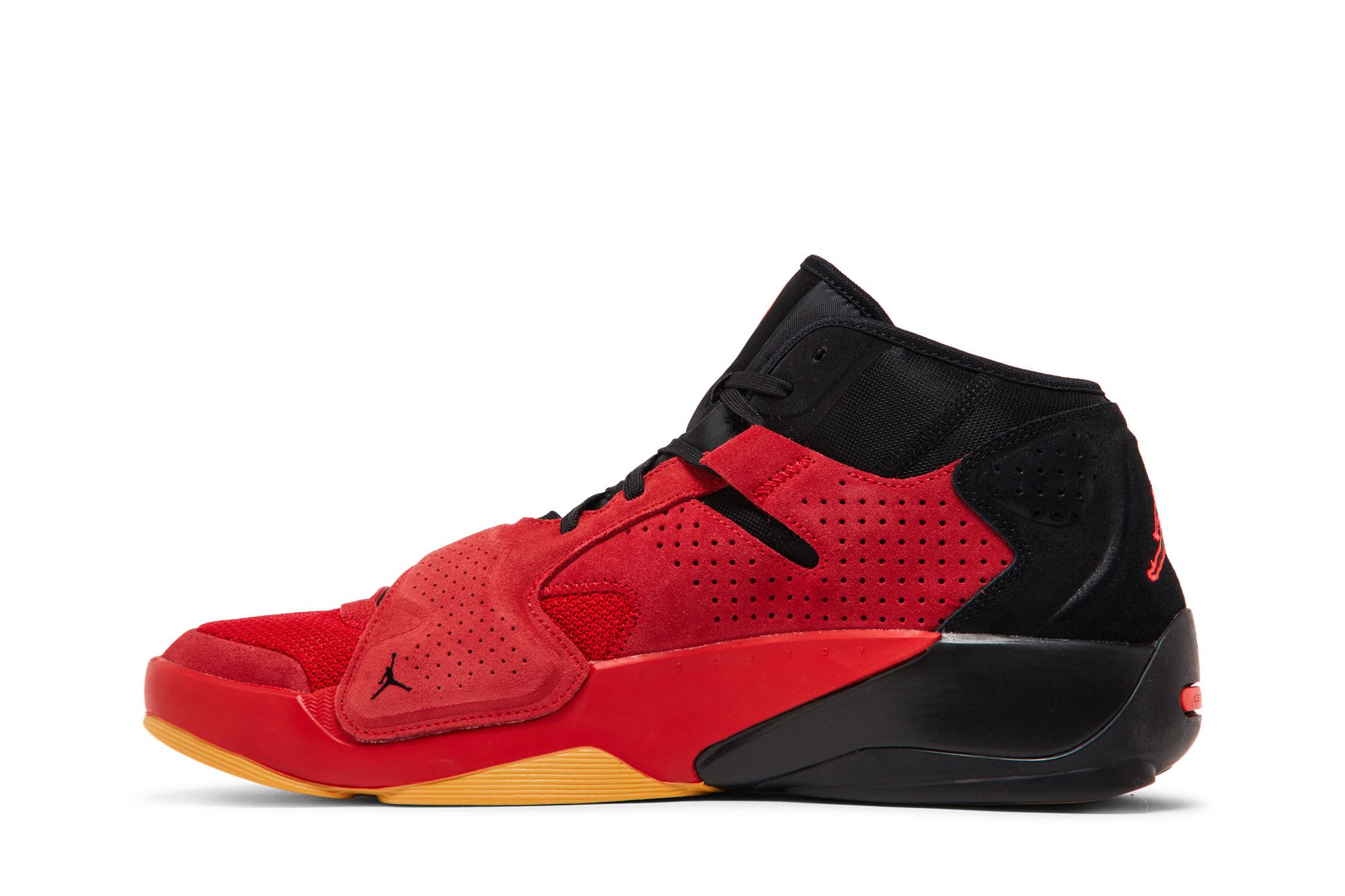 Lookbook Air Jordan Zion 2 '红色麂皮胶底' DO9073-600