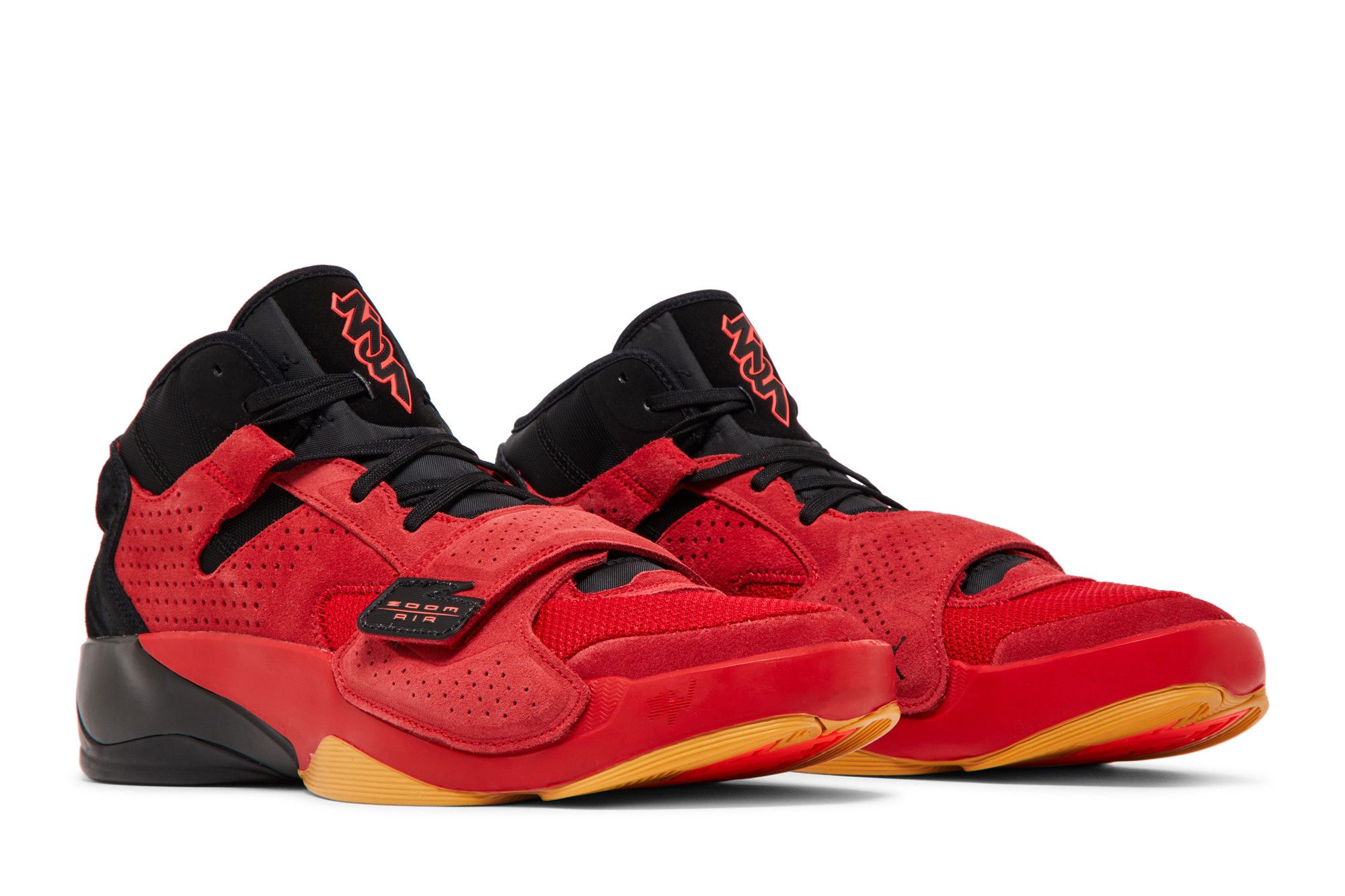 Cheap Air Jordan Zion 2 '红色麂皮胶底' DO9073-600