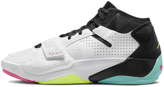 Jordan Zion 2 PF 約旦錫安2 耐磨防滑 中筒 實戰籃球鞋 男款 白黑 國內版 Buy Jordan Zion 2 PF 約旦錫安2 耐磨防滑 中筒 實戰籃球鞋 男款 白黑 國內版