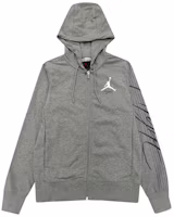 Air Jordan Zip-Up Hoodie Jacket Gray BV5257-091 Air Jordan Zip-Up Hoodie Jacket Gray BV5257-091
