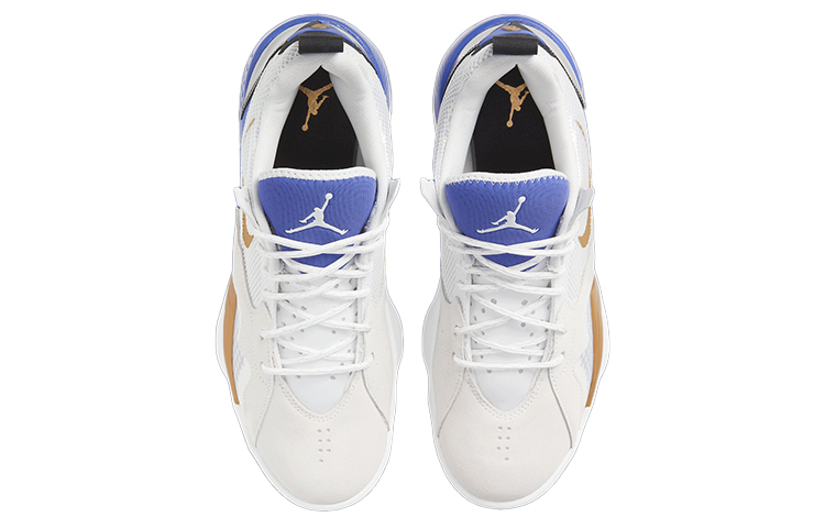 Shop Air Jordan Zoom '92 白色/紫色/金色 '协和' CK9183-175