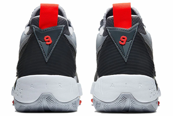 Air Jordan Zoom 92 Dunkelgrau Rauch Rot Gym CK9183-005 Details for Air Jordan Zoom 92 Dunkelgrau Rauch Rot Gym CK9183-005