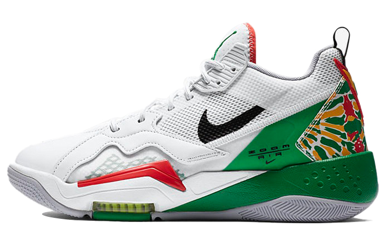 Buy 에어 조던 줌 '92 "화이트 러키 그린 다크 설퍼" CK9183-103