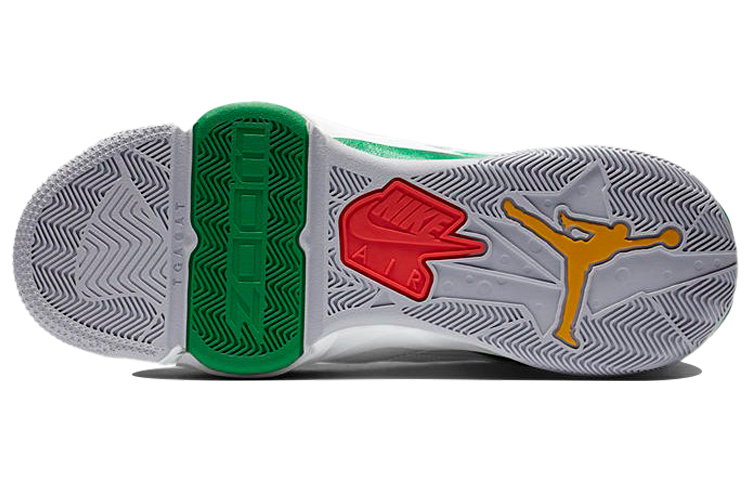 Details for 에어 조던 줌 '92 "화이트 러키 그린 다크 설퍼" CK9183-103