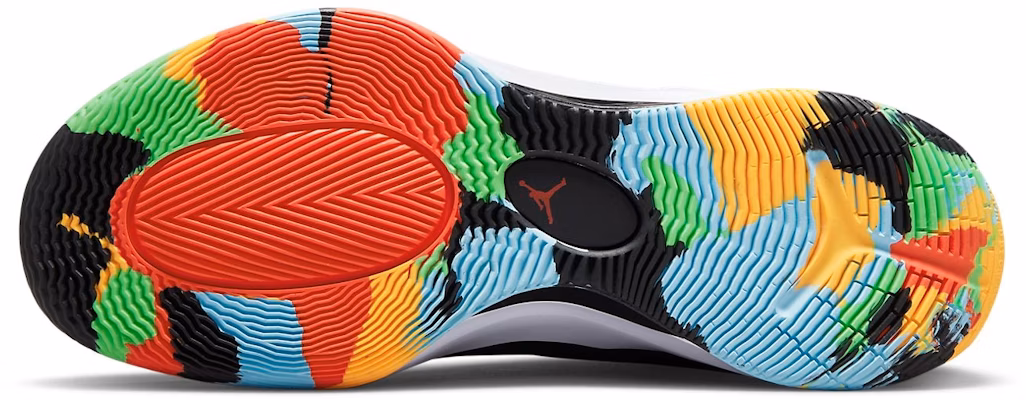 Air Jordan Zoom Separate 'Black Multicolor' DH0248-030/DH0249-030 Details for Air Jordan Zoom Separate 'Black Multicolor' DH0248-030/DH0249-030