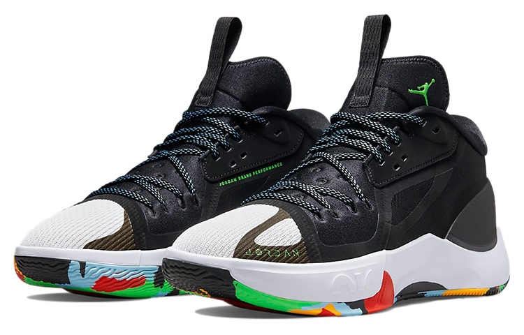 Lookbook Air Jordan Zoom Separate PF 'Negro Multicolor' DH0248-030