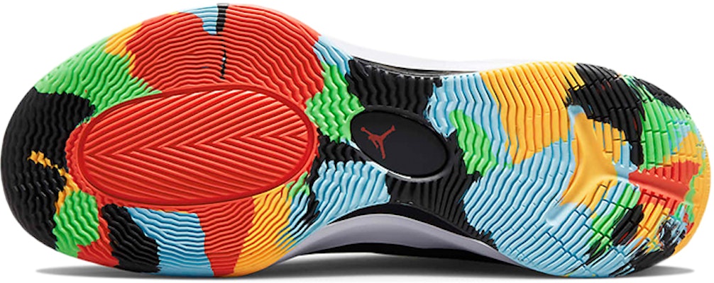 Air Jordan Zoom Separate PF 'Negro Multicolor' DH0248-030 Details for Air Jordan Zoom Separate PF 'Negro Multicolor' DH0248-030