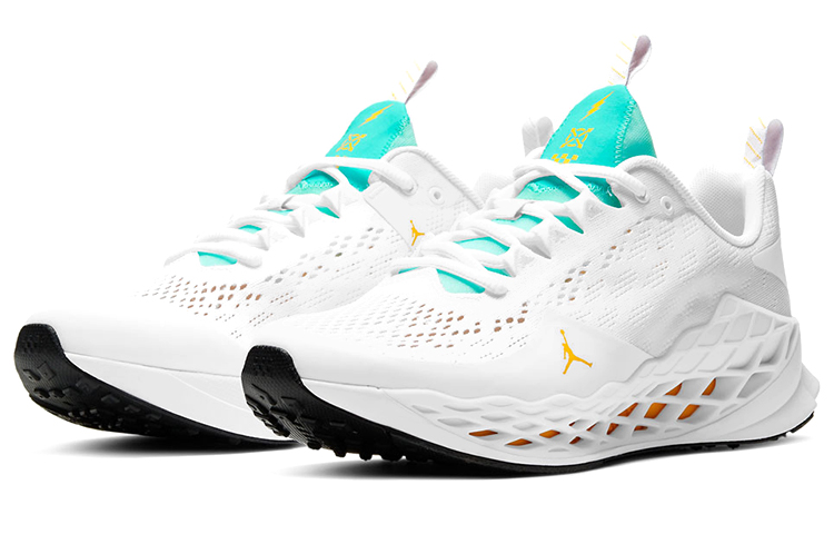 Lookbook Air Jordan Zoom Trunner Advance ''Blanc Vert Orange'' CJ1494-108