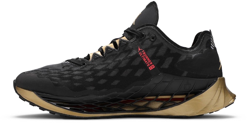Black and gold jordan 15s sales