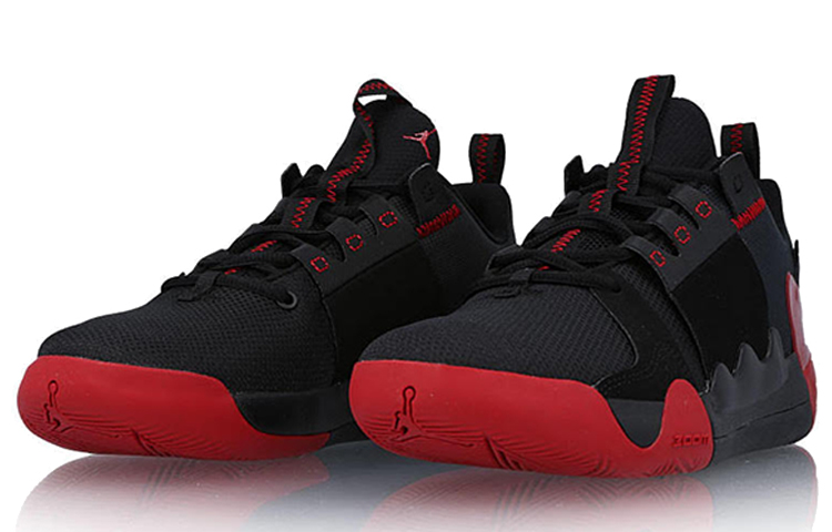Lookbook Air Jordan Zoom Zero Gravity "黑红" AO9027-006