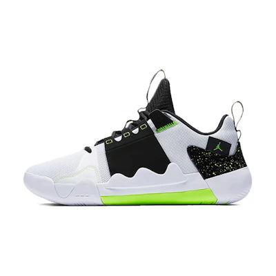 Jordan Zoom Zero Gravity 'White Black Fluorescent Green'