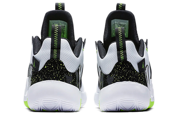 Jordan Zoom Zero Gravity 'White Black Fluorescent Green' 圖 4