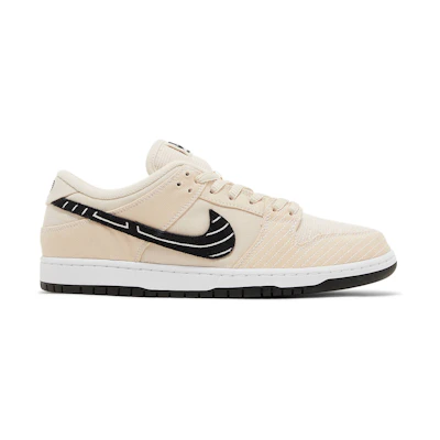 Albino Preto Nike SB Dunk Low 'Fossil'