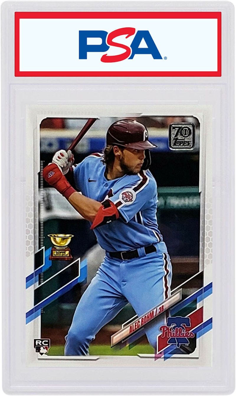 Buy Alec Bohm 2021 Topps Rookie #277 Kad Rookie