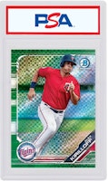 Alex Kirilloff 2019 Bowman Chrome X Green X-Fractor /31 BCP-186 Alex Kirilloff 2019 Bowman Chrome X Green X-Fractor /31 BCP-186