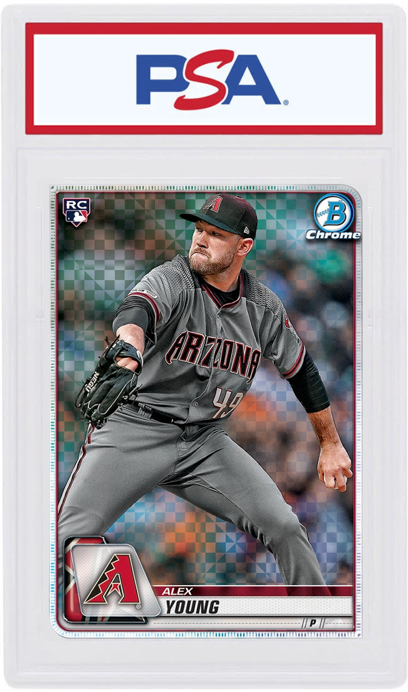 Alex Young 2020 Bowman Chrome X Rookie Red X-Fractor 1/1 #66