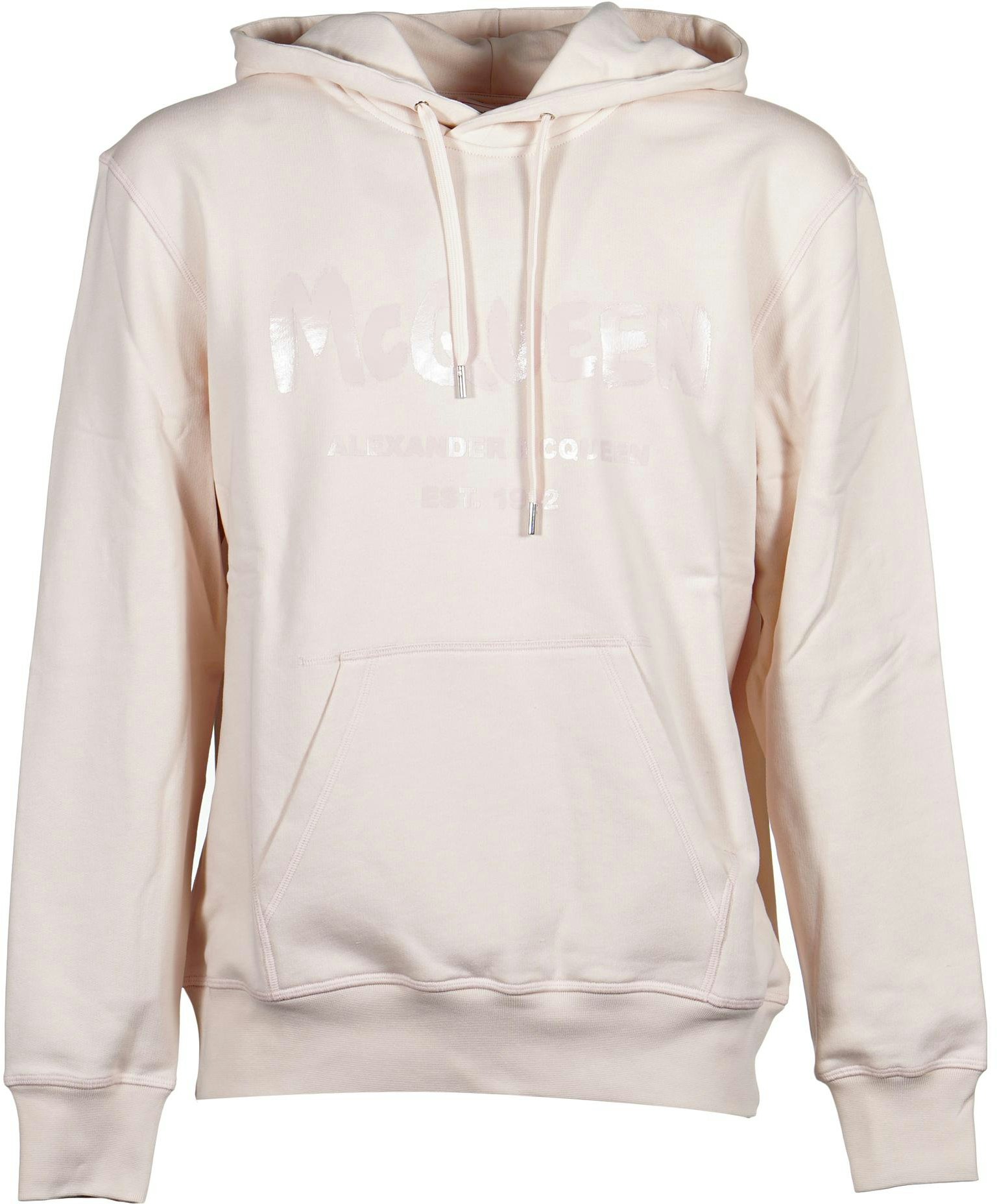 alexander-mc-queen-beige-solid-logo-print-hoodie-688715-qtz-81-0907